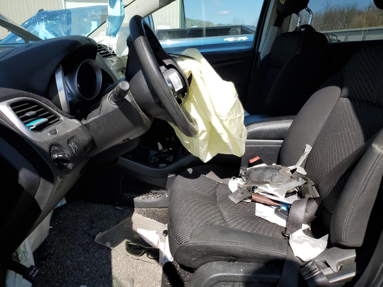 2017 Dodge Journey VIN 3C4PDCBGXHT510739 Copart auction photo, front end damage thumbnail 7