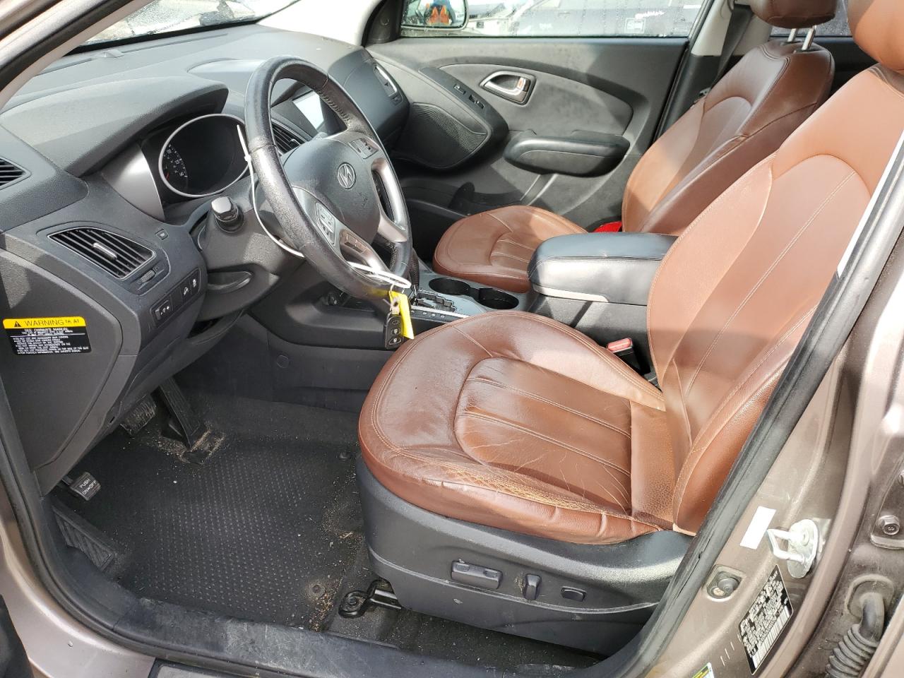2012 Hyundai Tucson VIN KM8JU3AC3CU403756 Copart auction photo, side / rear end damage thumbnail 7
