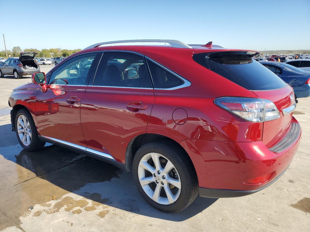 2012 Lexus RX VIN 2T2ZK1BA4CC071706 Copart auction photo, front end / minor dent/scratches damage thumbnail 2