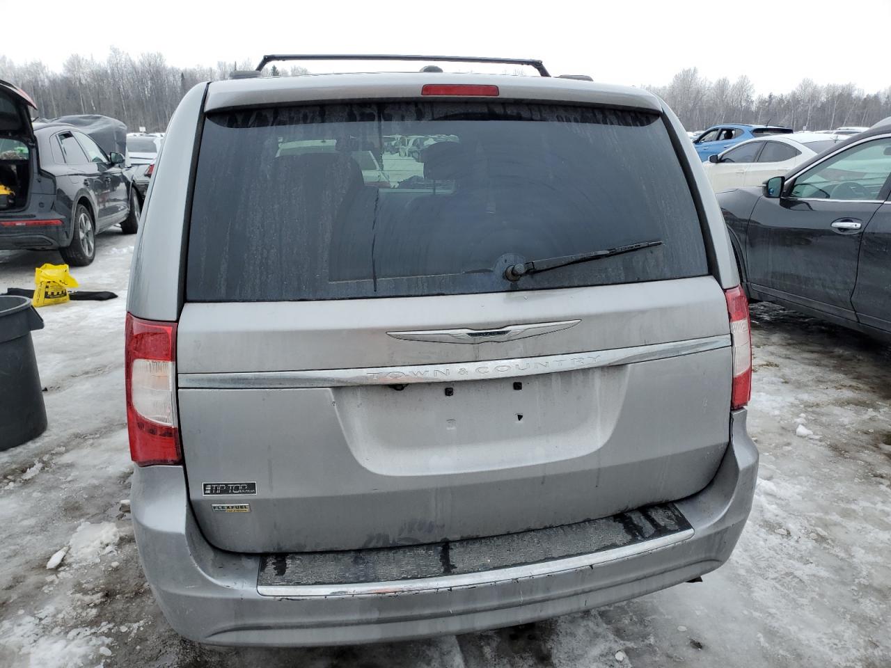 2014 Chrysler Town & Country VIN 2C4RC1CG7ER118198 Copart auction photo, front end damage thumbnail 6