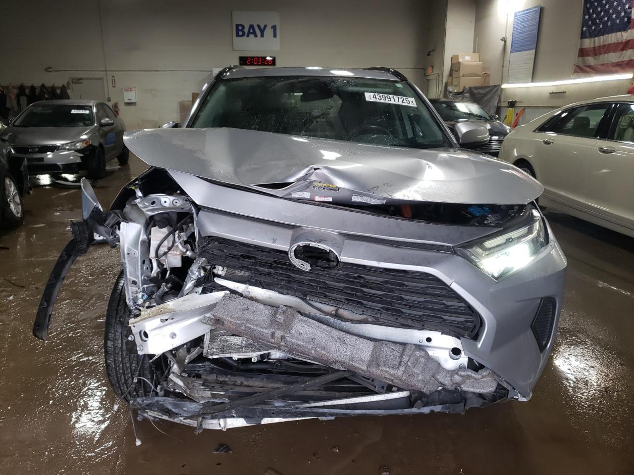 2022 Toyota RAV 4 VIN 4T3RWRFV7NU061667 Copart auction photo, front end damage thumbnail 5