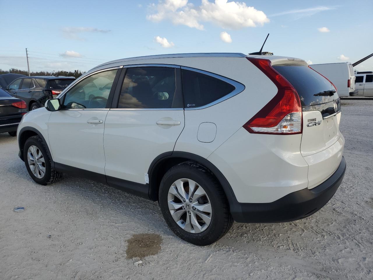 2012 Honda CR-V VIN 5J6RM4H73CL046004 Copart auction photo, water/flood damage thumbnail 2