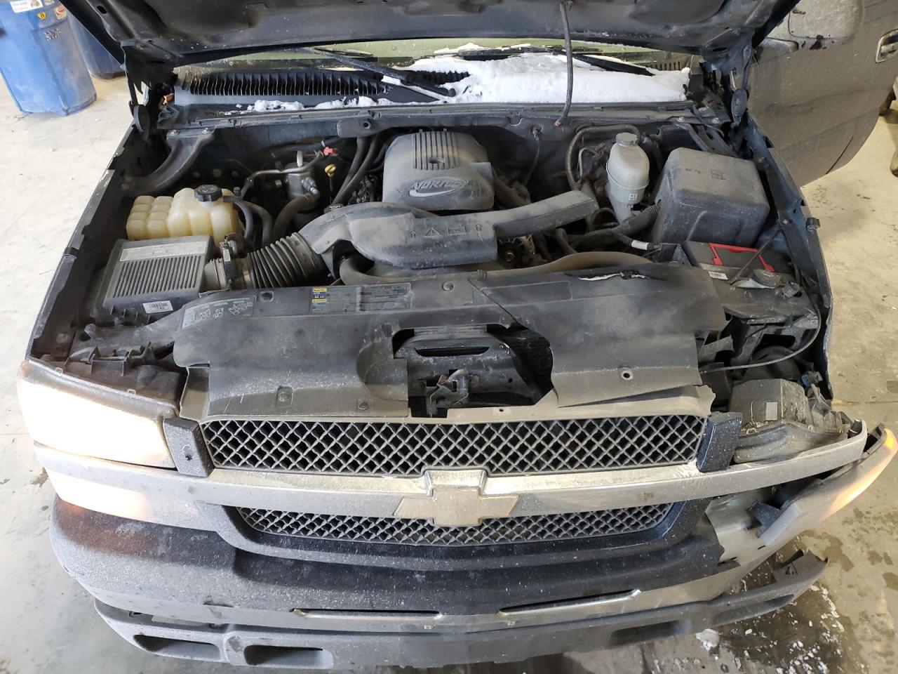 2004 Chevrolet Avalanche VIN 3GNEK12T84G313089 Copart auction photo, front end / rear end damage thumbnail 11