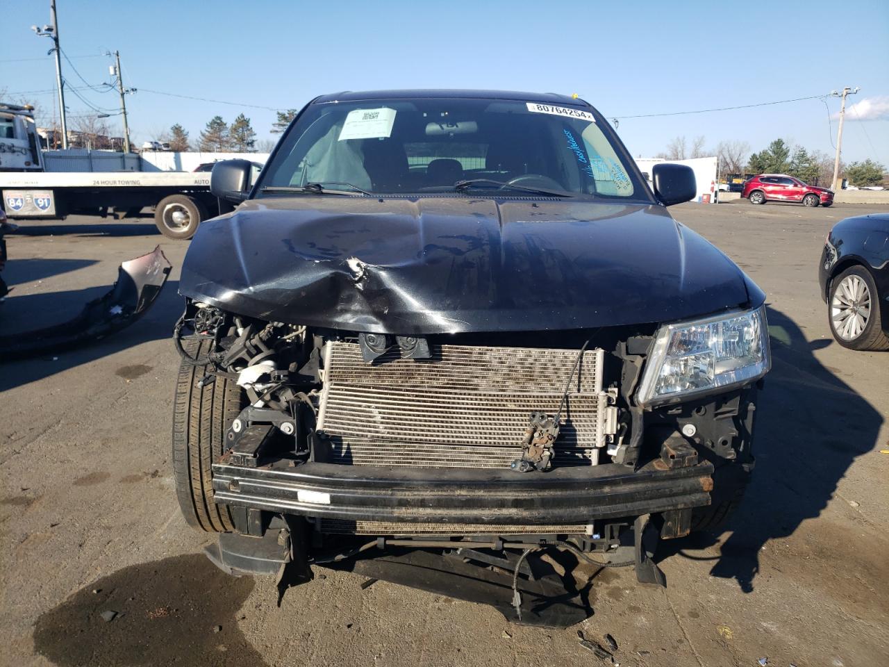 2013 Dodge Journey VIN 3C4PDCAB4DT509621 Copart auction photo, front end damage thumbnail 5
