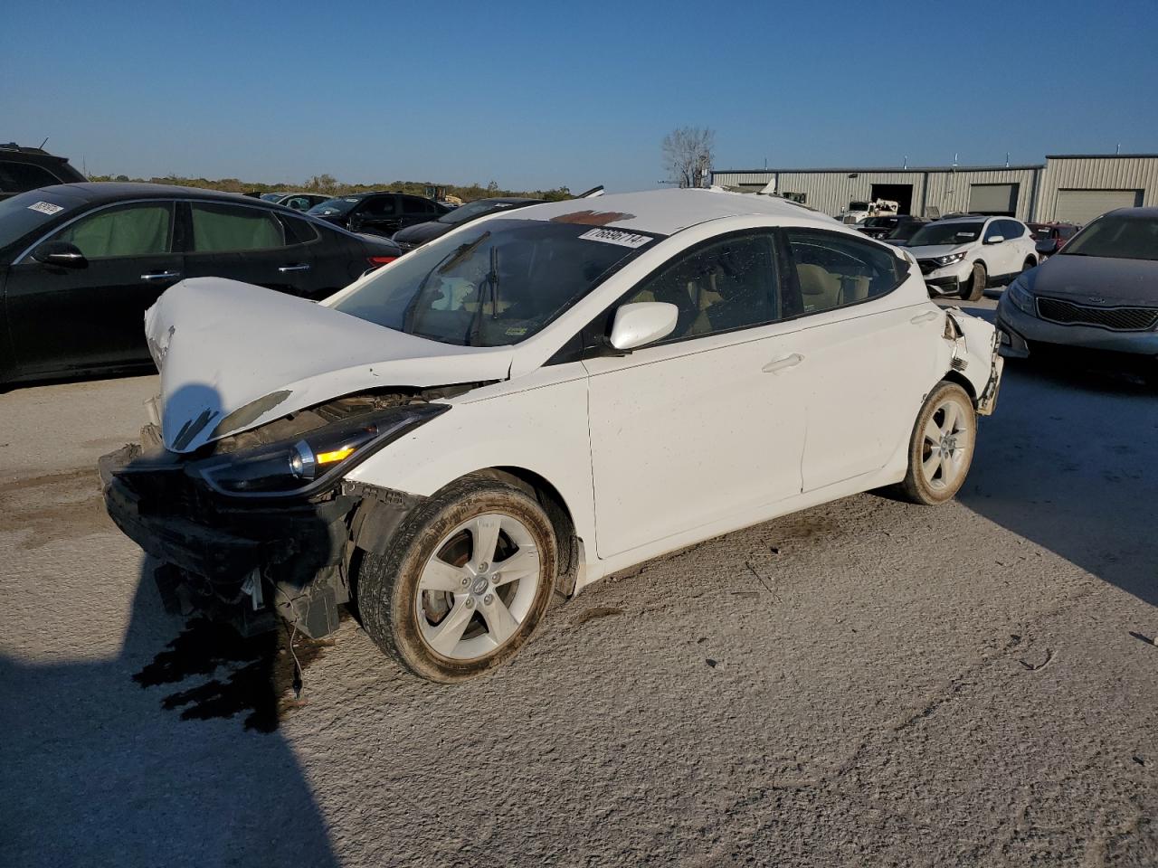 2013 Hyundai Elantra VIN 5NPDH4AE5DH383258