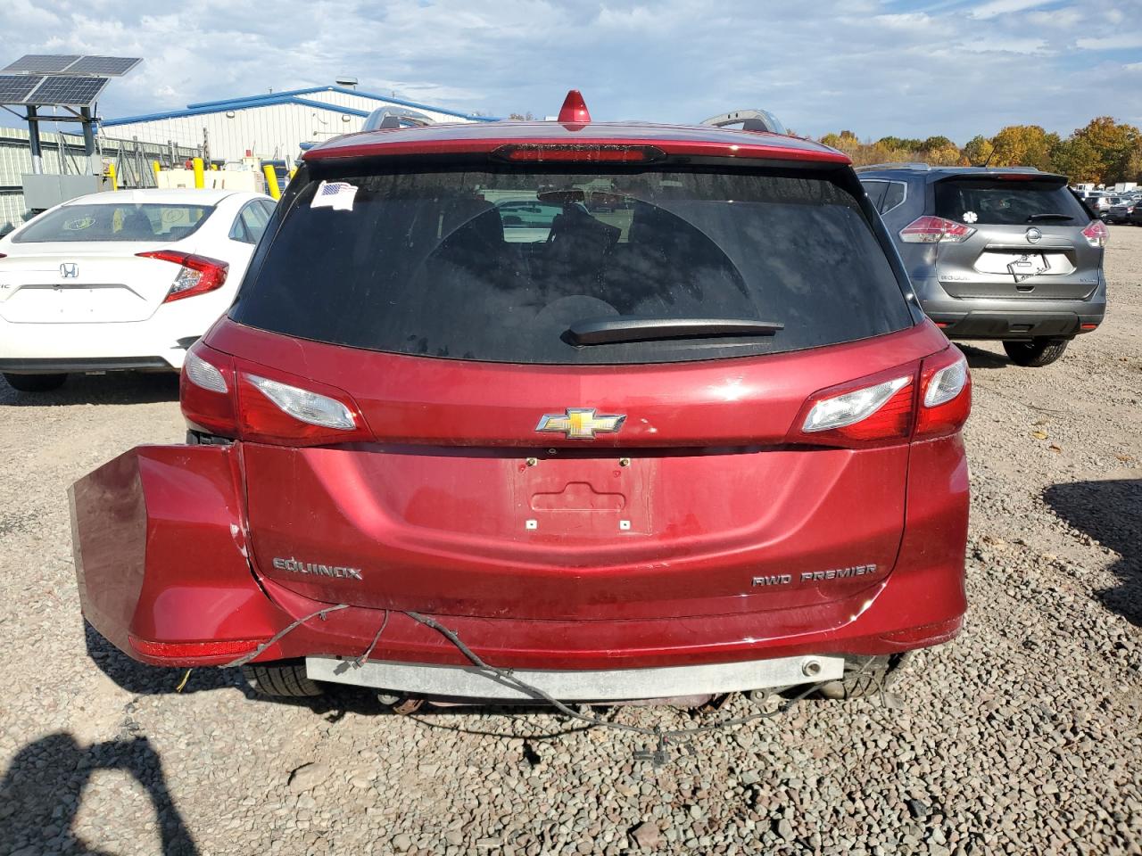 2019 Chevrolet Equinox VIN 2GNAXXEV2K6175736 Copart auction photo, all over damage thumbnail 6