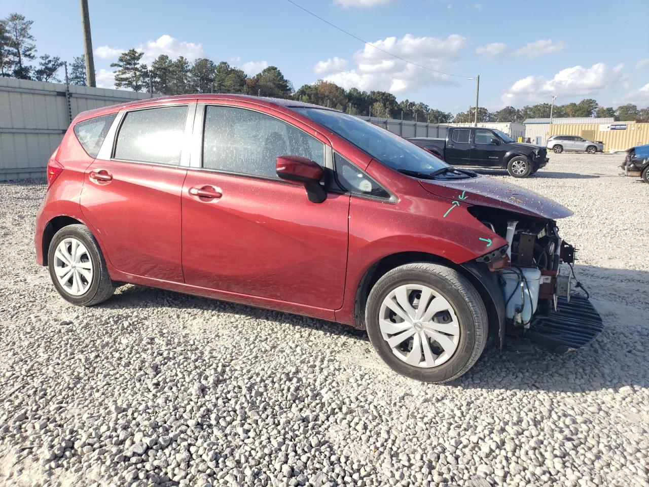 2018 Nissan Versa VIN 3N1CE2CP6JL362828 Copart auction photo, front end / minor dent/scratches damage thumbnail 4