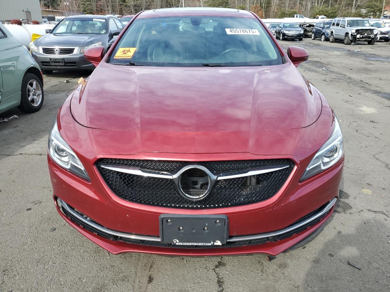 2019 Buick LaCrosse VIN 1G4ZW5SS8KU109864 Copart auction photo, side / front end damage thumbnail 5
