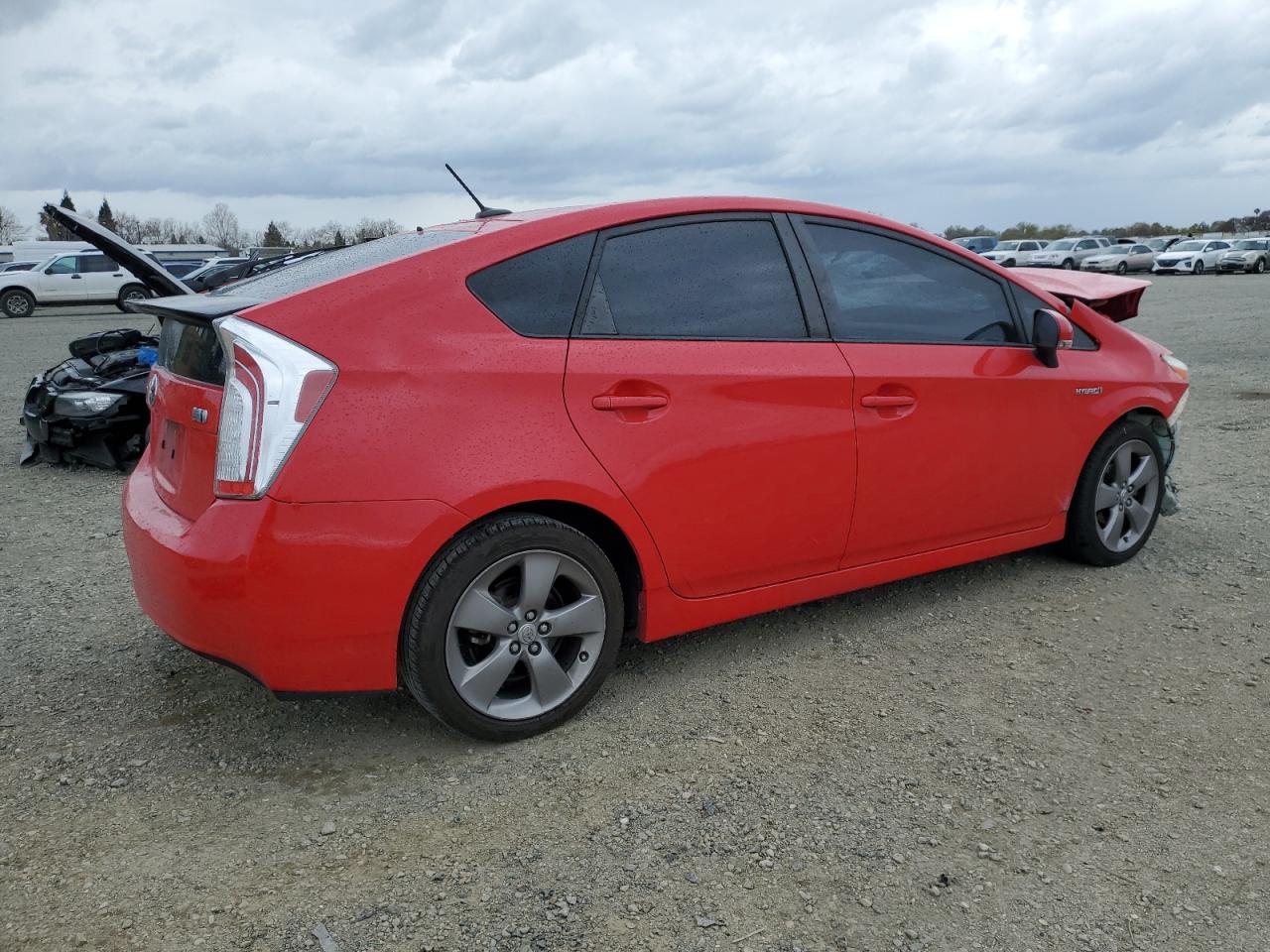 2015 Toyota Prius VIN JTDKN3DU1F0426832 Copart auction photo, front end damage thumbnail 3