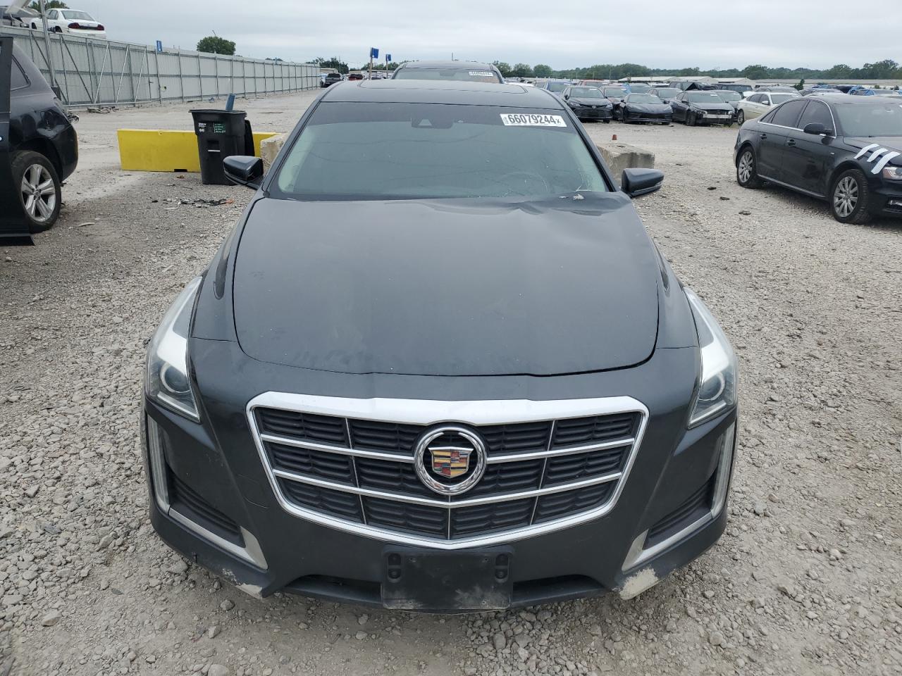 2014 Cadillac CTS VIN 1G6AX5S33E0143815 Copart auction photo, vandalism damage thumbnail 5