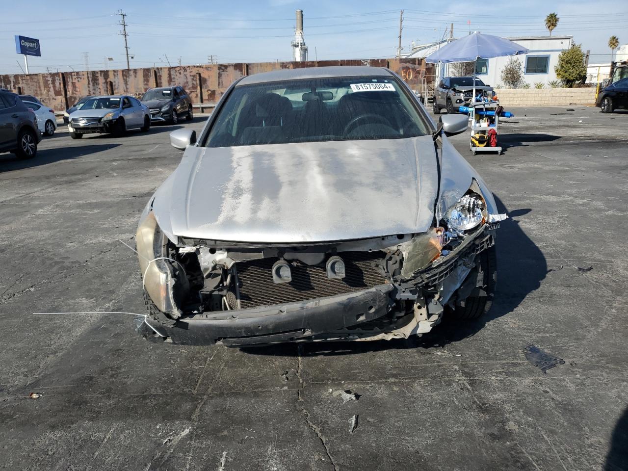 2009 Honda Accord VIN 1HGCP26489A144984 Copart auction photo, front end damage thumbnail 5