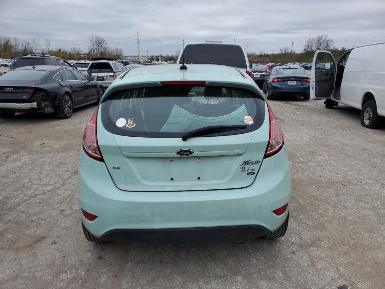 2017 Ford Fiesta VIN 3FADP4EJ9HM153254 Copart auction photo, front end damage thumbnail 6