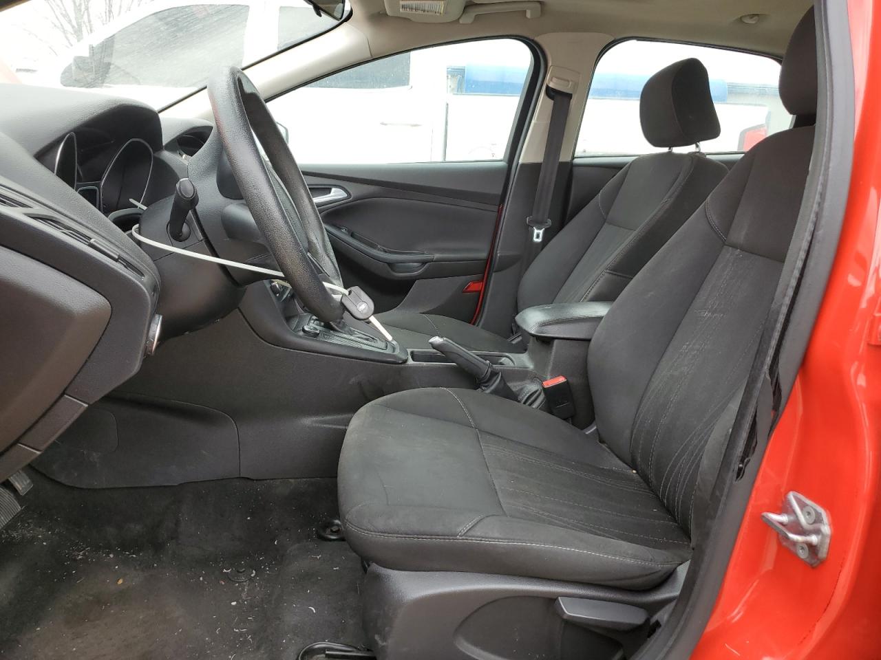 2016 Ford Focus VIN 1FADP3F21GL325374 Copart auction photo, front end / side damage thumbnail 7