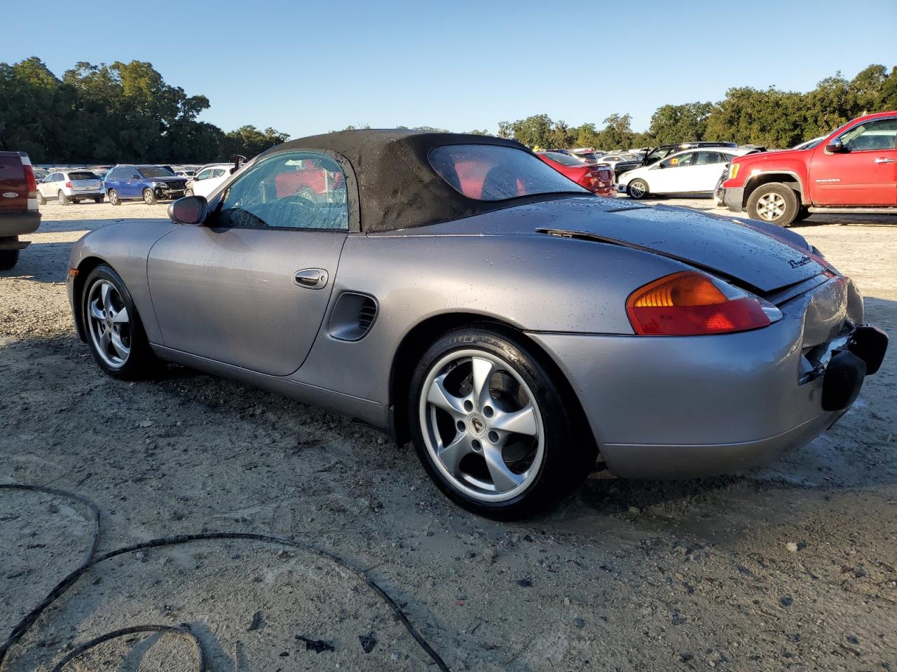 2002 Porsche Boxster VIN WP0CA29862U621558 Copart auction photo, rear end damage thumbnail 2