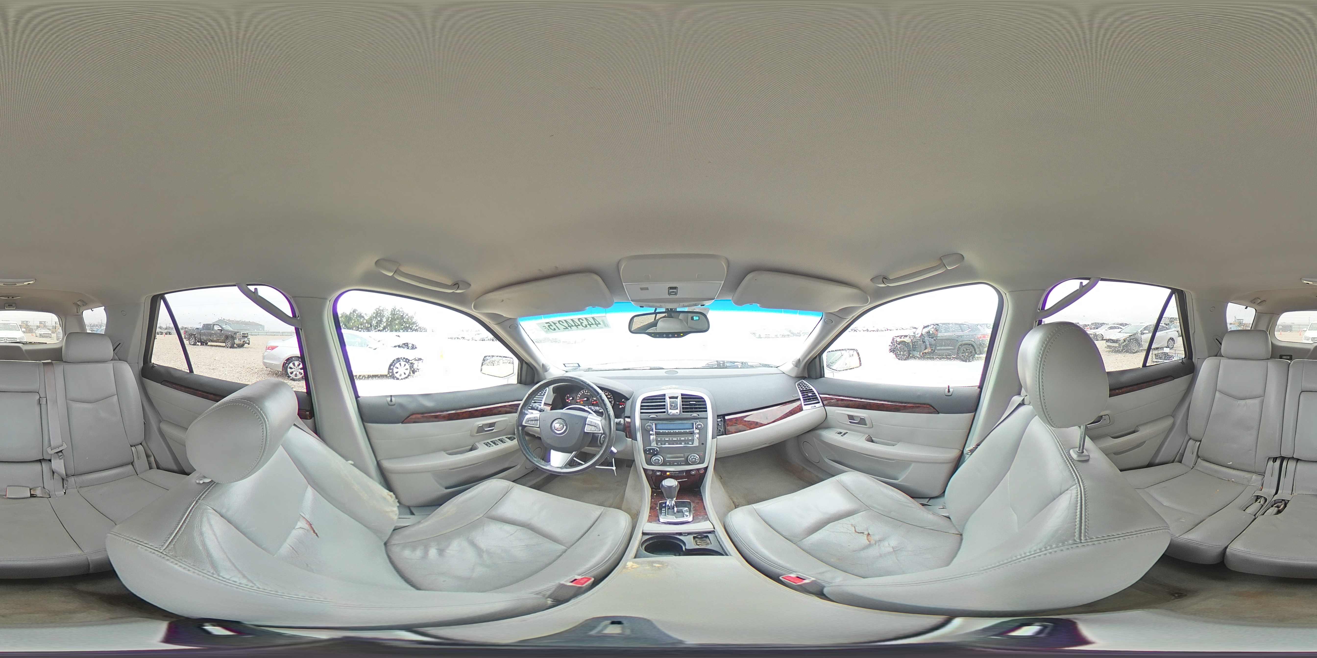 2009 Cadillac SRX VIN 1GYEE637890108800 Copart auction photo, rear end / minor dent/scratches damage thumbnail 13