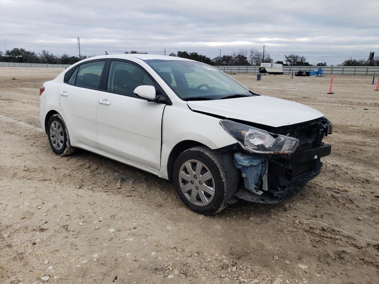 2022 KIA Rio VIN 3KPA24AD7NE463632 Copart auction photo, front end damage thumbnail 4