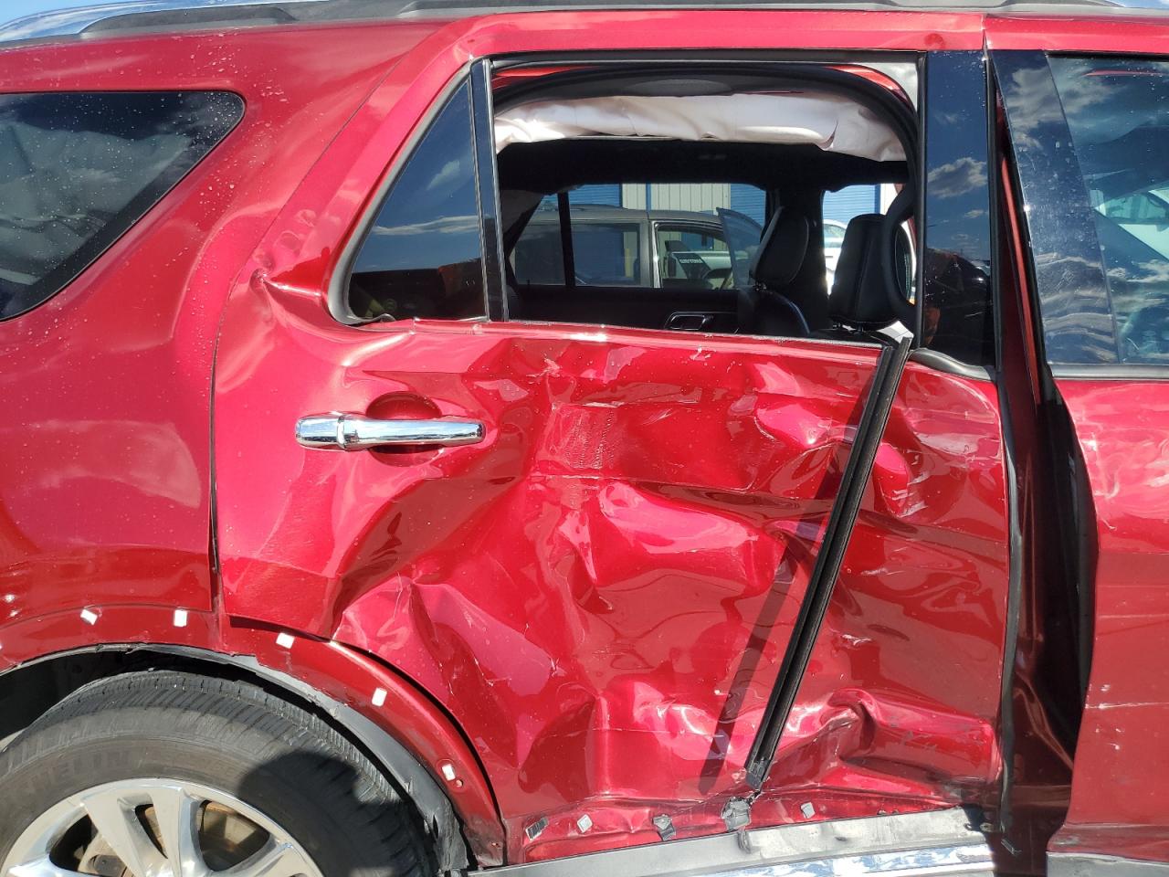 2018 Ford Explorer VIN 1FM5K7F80JGC69061 Copart auction photo, side damage thumbnail 11