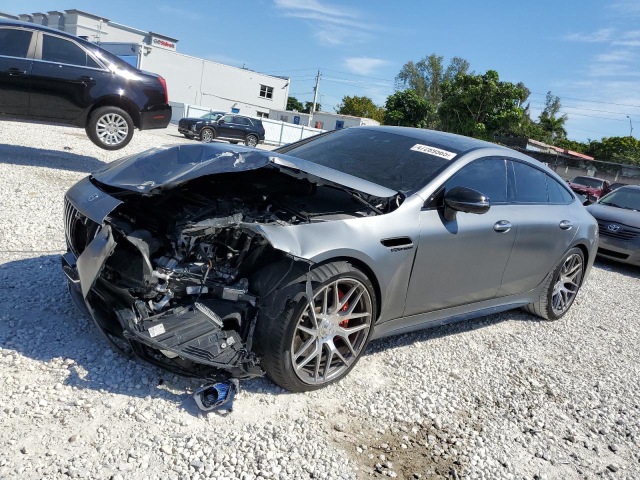 2019 Mercedes-Benz AMG GT VIN WDD7X8JB0KA006506 - Copart auction photo
