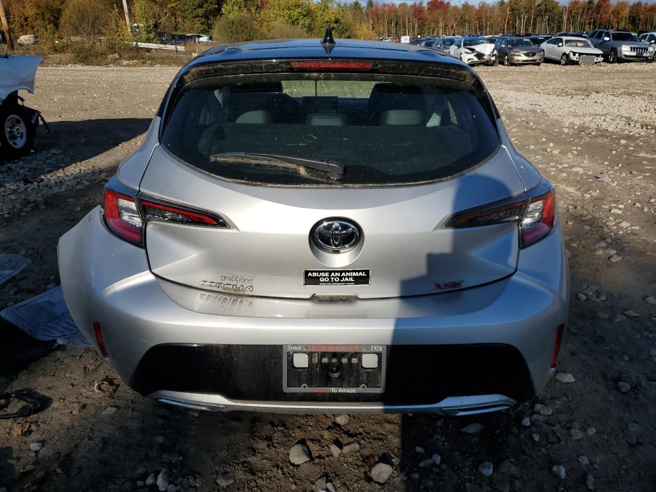 2022 Toyota Corolla VIN JTNC4MBE3N3166290 Copart auction photo, front end / side damage thumbnail 6