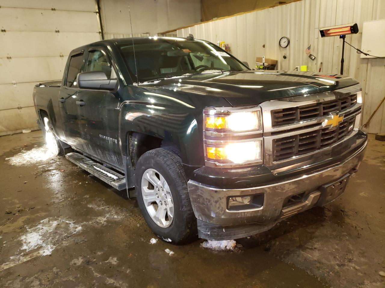 2014 Chevrolet Silverado VIN 1GCVKREC4EZ307391 Copart auction photo, side / rear end damage thumbnail 4