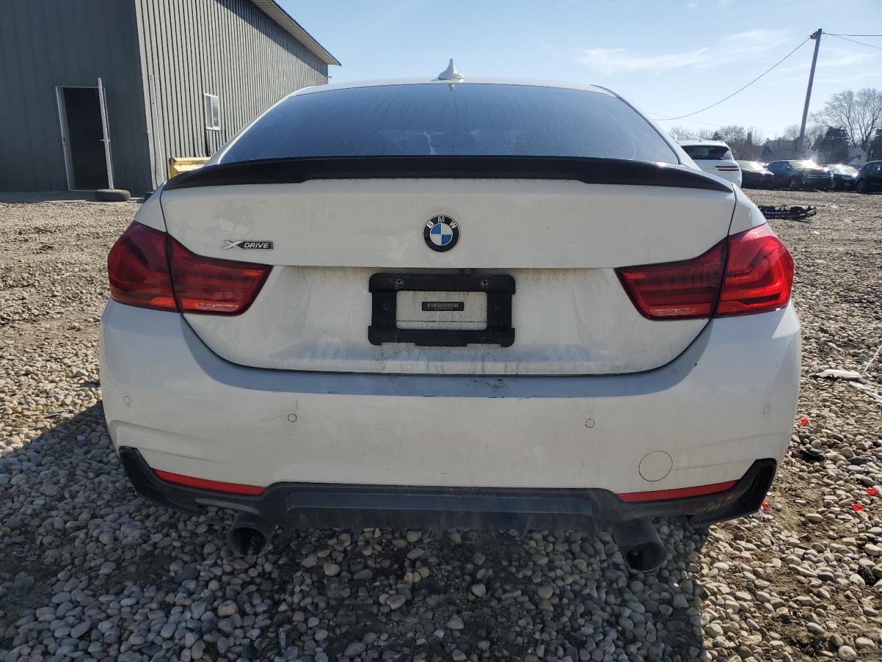2018 BMW 4er VIN WBA4J3C57JBG97003 Copart auction photo, front end damage thumbnail 6