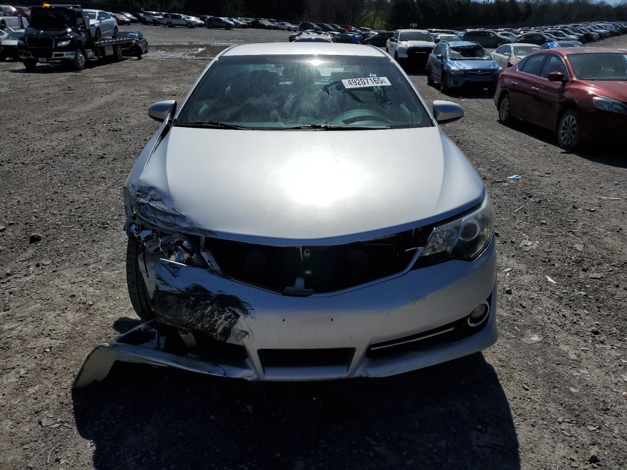 2012 Toyota Camry VIN 4T1BF1FK9CU086939 Copart auction photo, front end / minor dent/scratches damage thumbnail 5