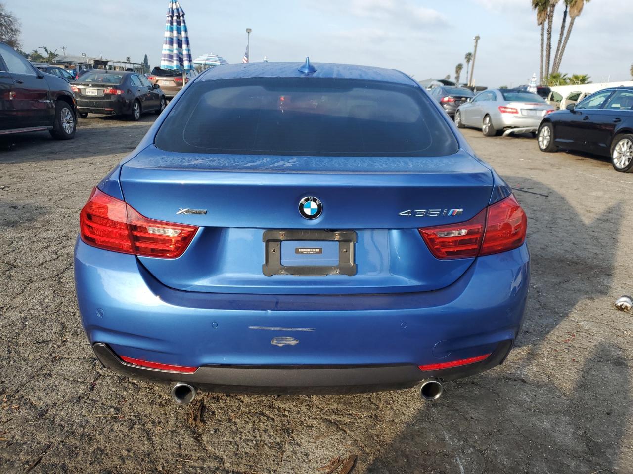 2016 BMW 4er VIN WBA4B1C51GG241928 Copart auction photo, front end / side damage thumbnail 6
