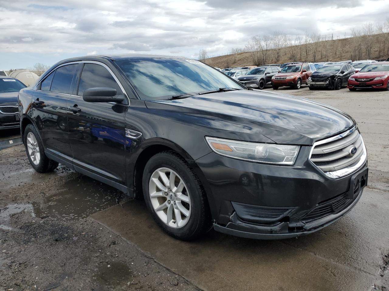 2013 Ford Taurus VIN 1FAHP2D89DG109800 Copart auction photo, rear end / front end damage thumbnail 4