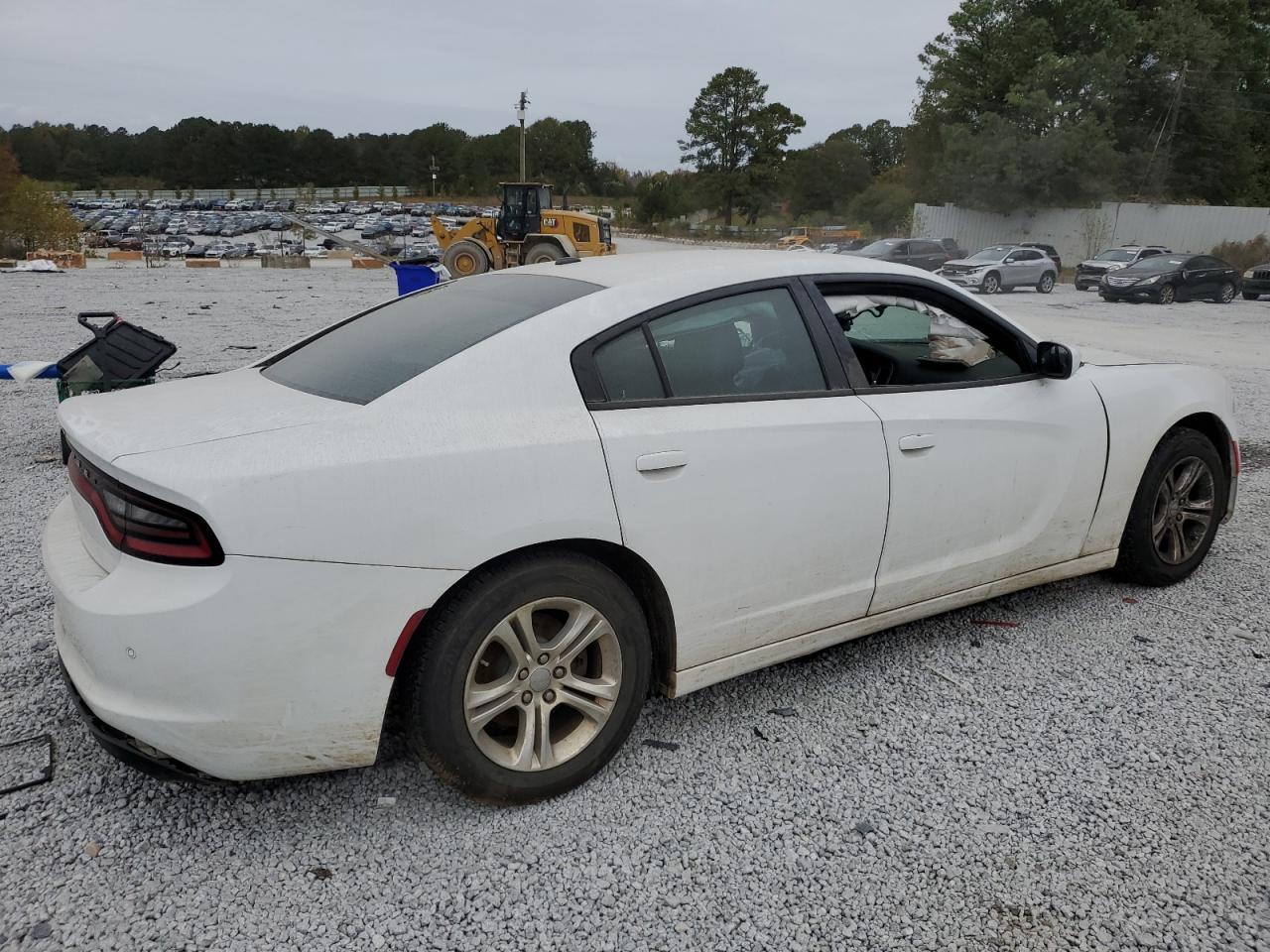 2019 Dodge Charger VIN 2C3CDXBGXKH725175 Copart auction photo, side / rear end damage thumbnail 3
