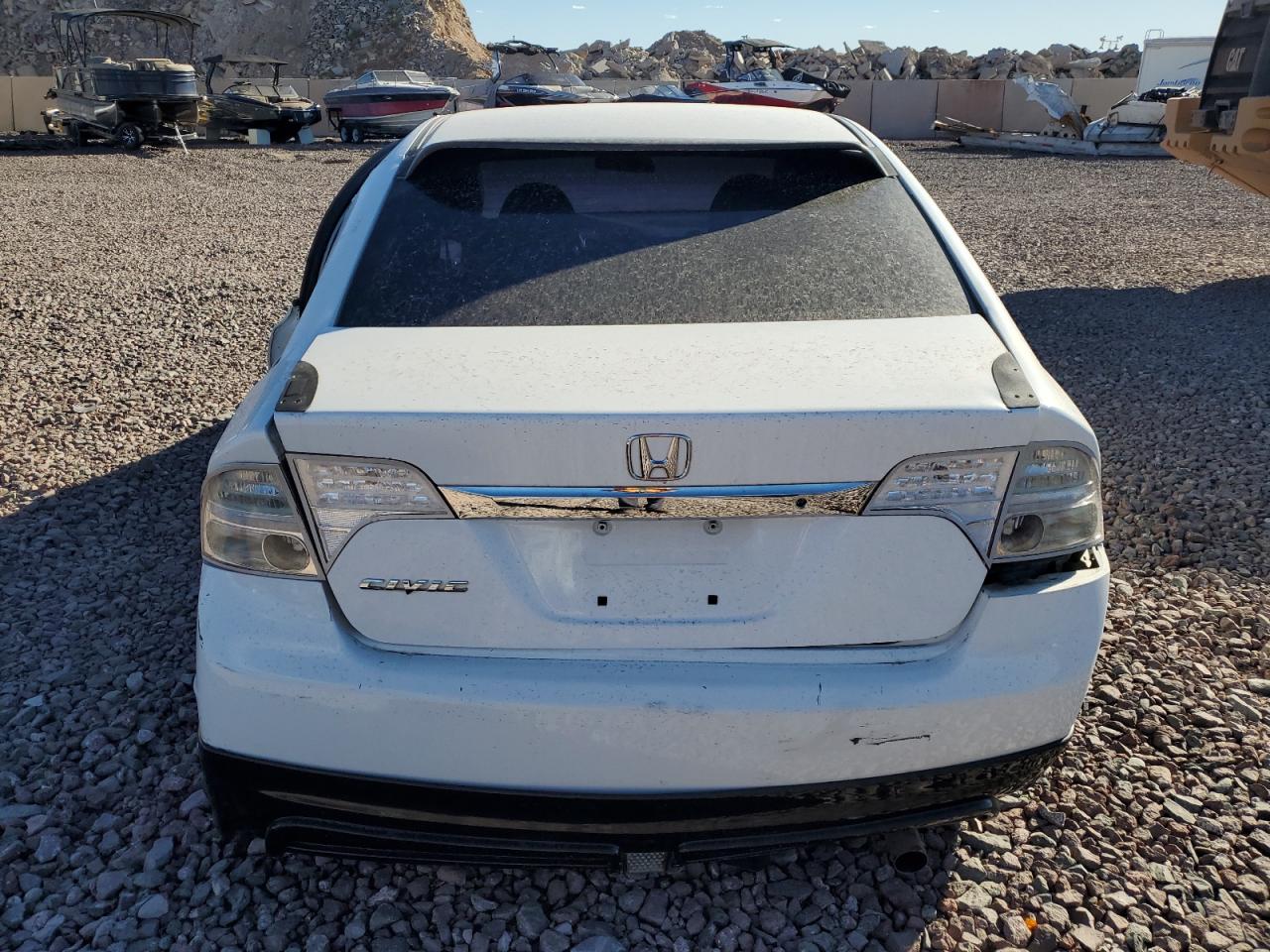 2011 Honda Civic VIN 2HGFA1F53BH307405 Copart auction photo, rear end / front end damage thumbnail 6