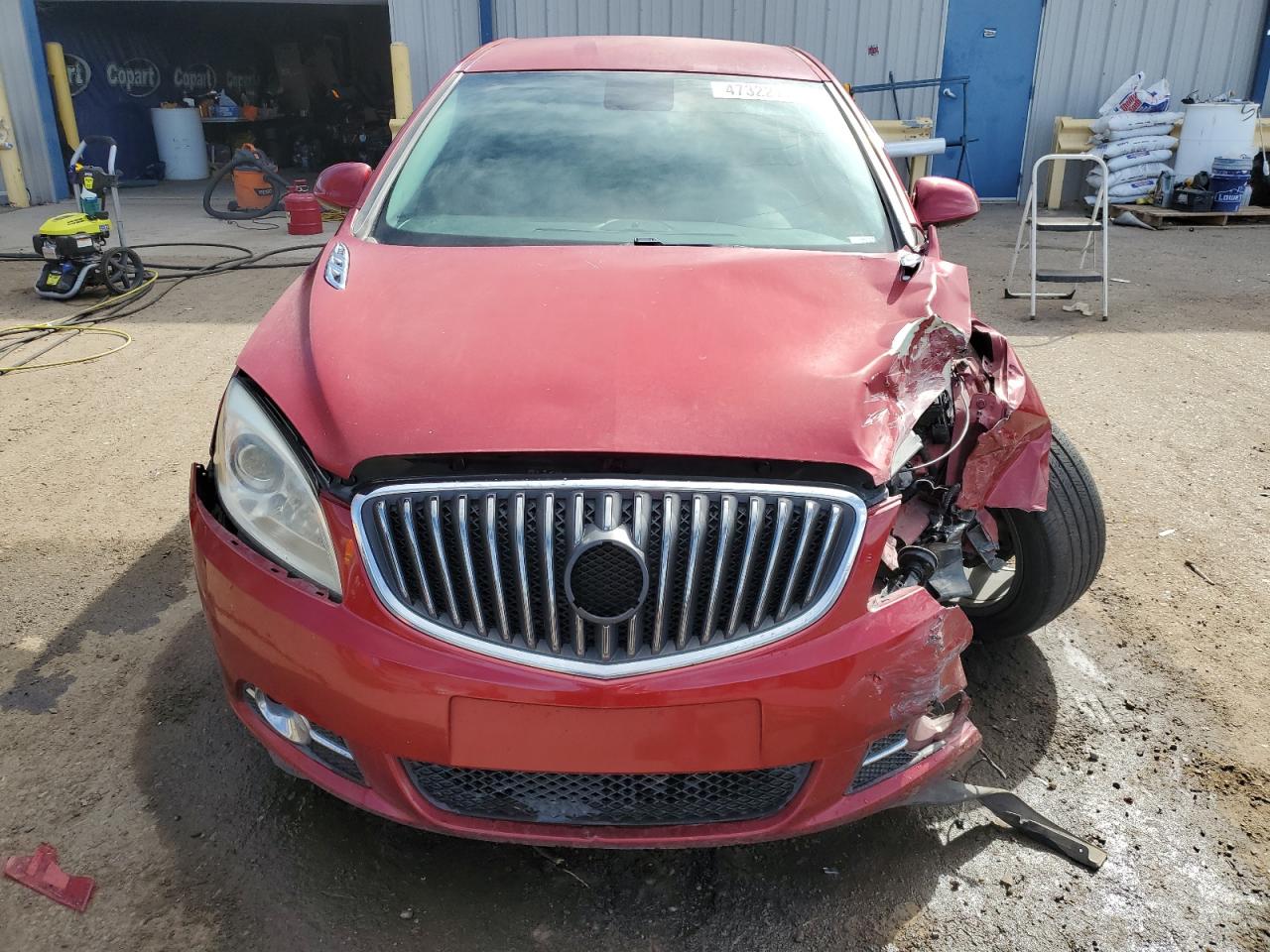 2016 Buick Verano VIN 1G4PR5SK1G4117407 Copart auction photo, front end damage thumbnail 5