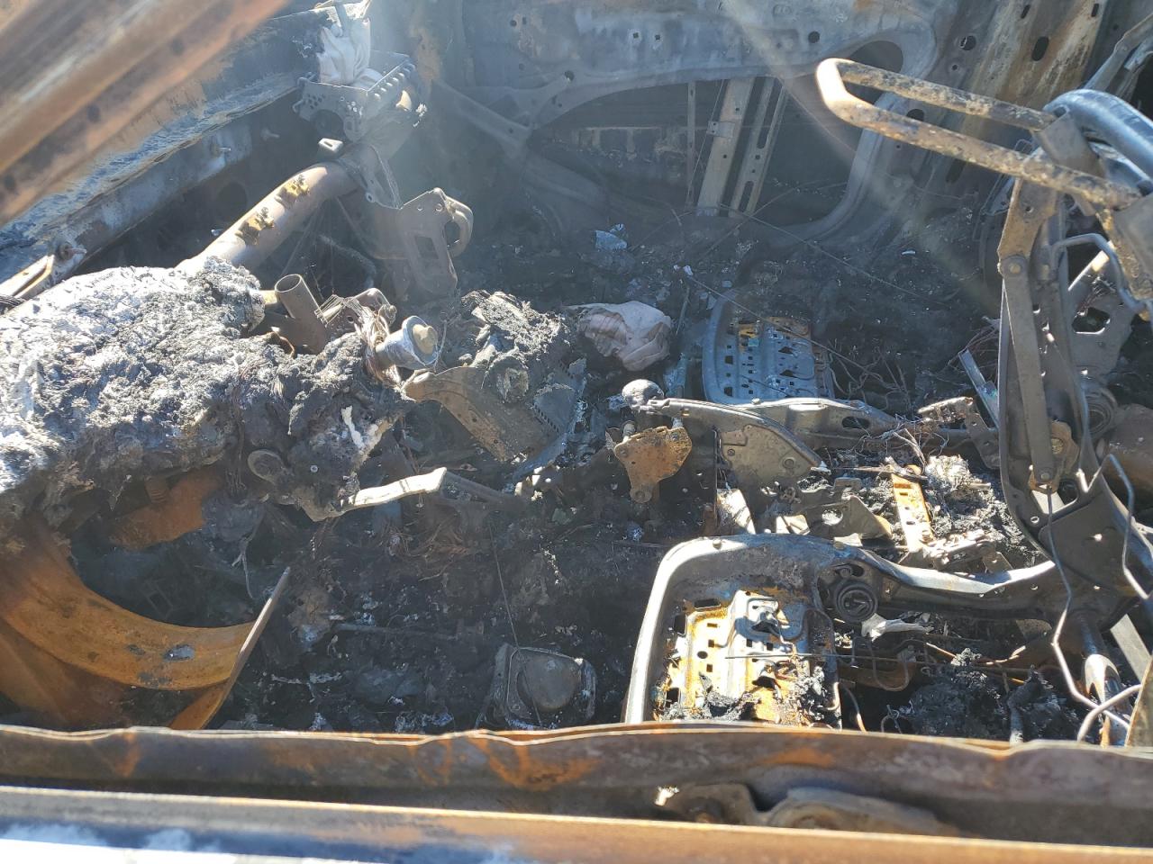 2010 Honda Accord VIN 1HGCP2F3XAA156159 Copart auction photo, burn damage thumbnail 7