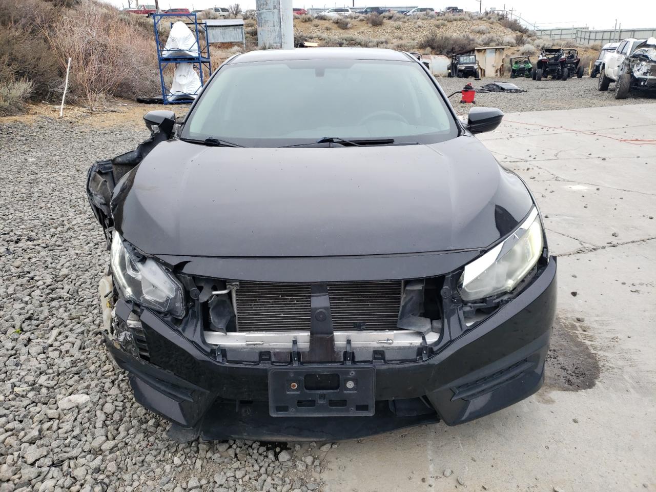 2016 Honda Civic VIN 2HGFC2F54GH563205 Copart auction photo, front end damage thumbnail 5