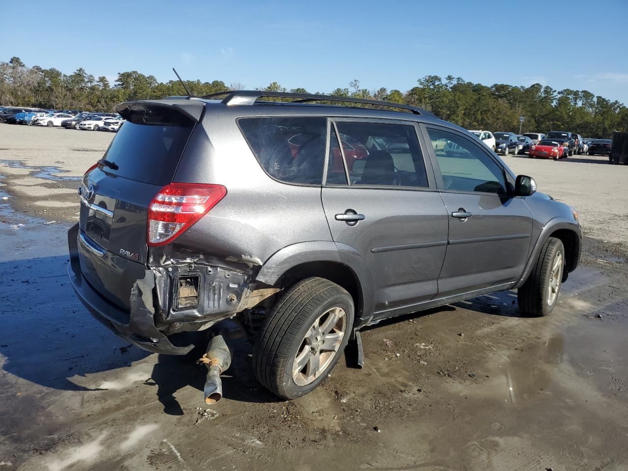 2012 Toyota RAV 4 VIN JTMWF4DV6C5044095 Copart auction photo, rear end damage thumbnail 3