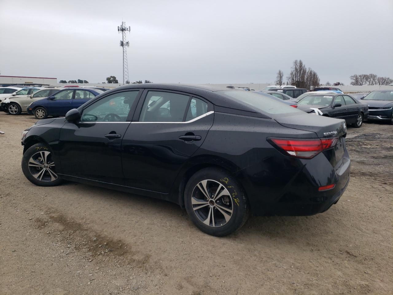 2022 Nissan Sentra VIN 3N1AB8CV4NY268117 Copart auction photo, all over damage thumbnail 2