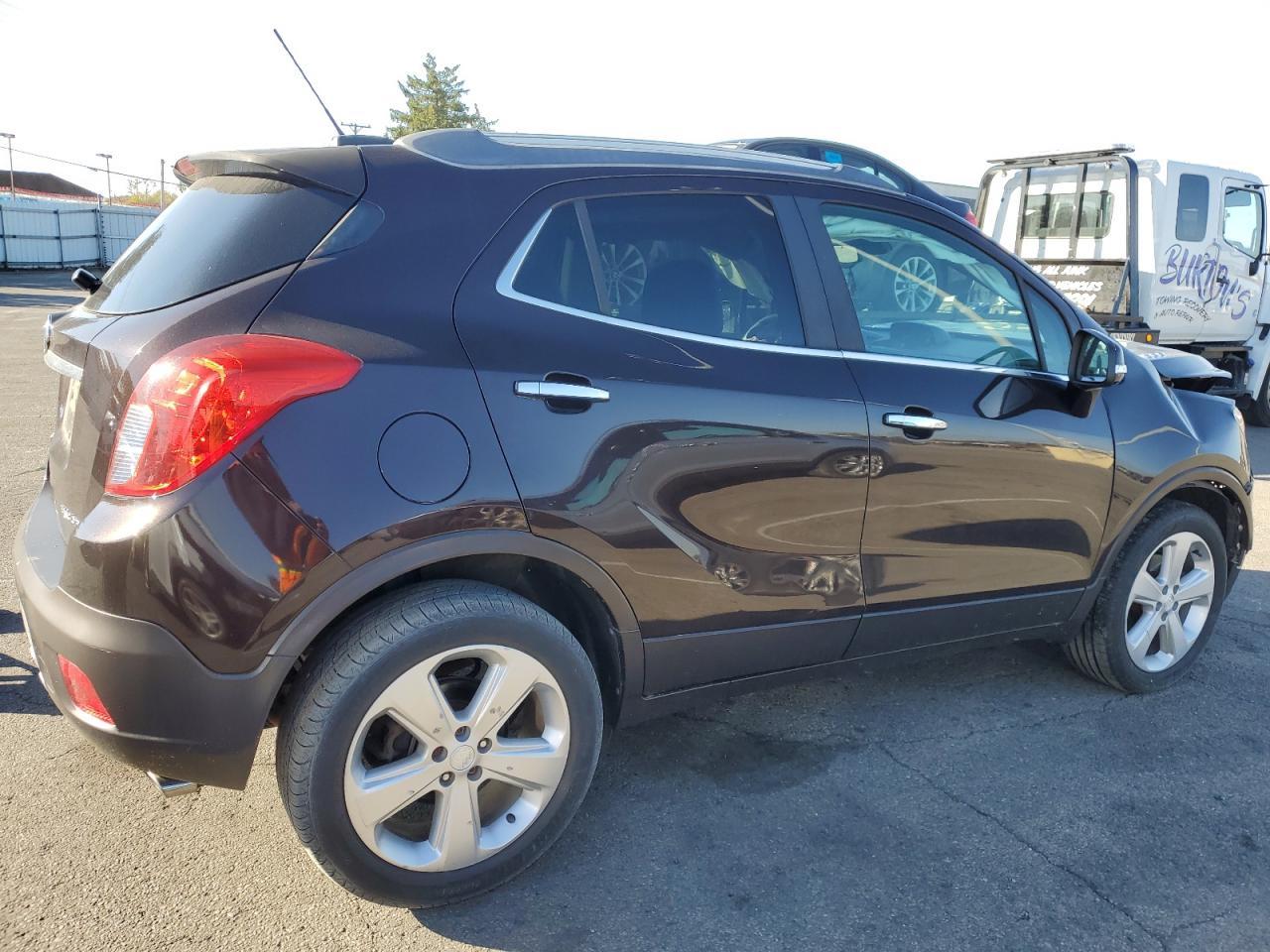 2015 Buick Encore VIN KL4CJFSB5FB134490 Copart auction photo, front end damage thumbnail 3