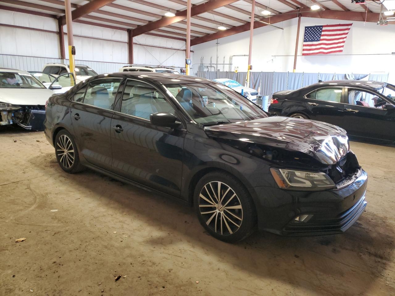 2016 Volkswagen Jetta VIN 3VWD17AJ0GM414298 Copart auction photo, front end damage thumbnail 4