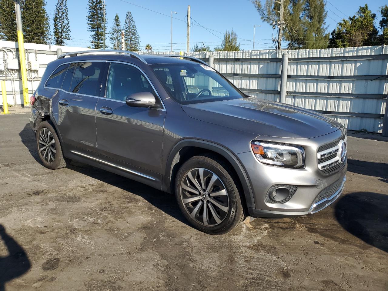 2020 Mercedes-Benz GLB VIN WDC4M4HB6LW010188 Copart auction photo, rear end / side damage thumbnail 4