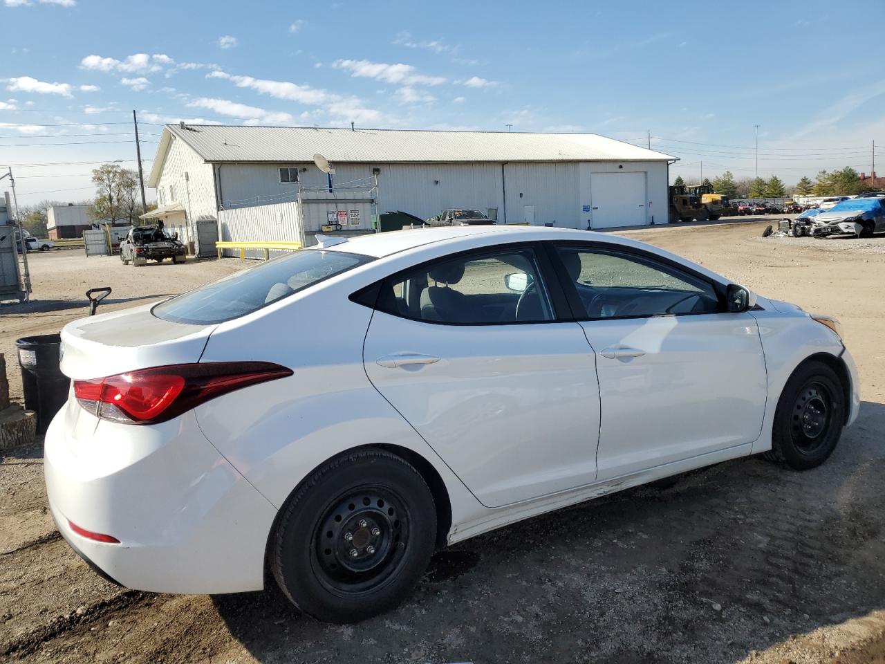 2016 Hyundai Elantra VIN 5NPDH4AE2GH716651 Copart auction photo, front end damage thumbnail 3