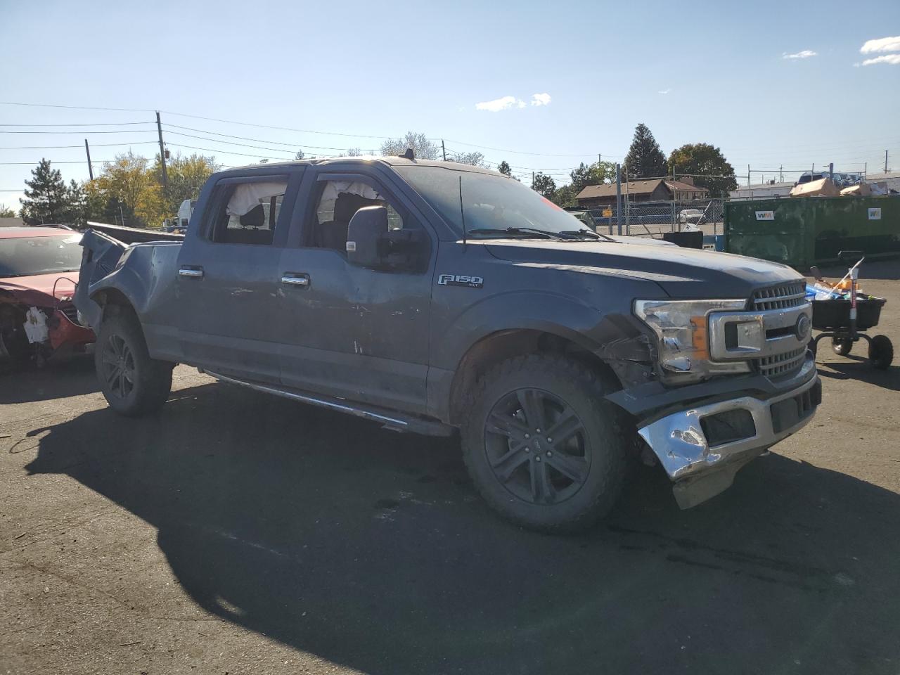 2019 Ford F-150 VIN 1FTFW1E45KFA55831 Copart auction photo, rollover damage thumbnail 4