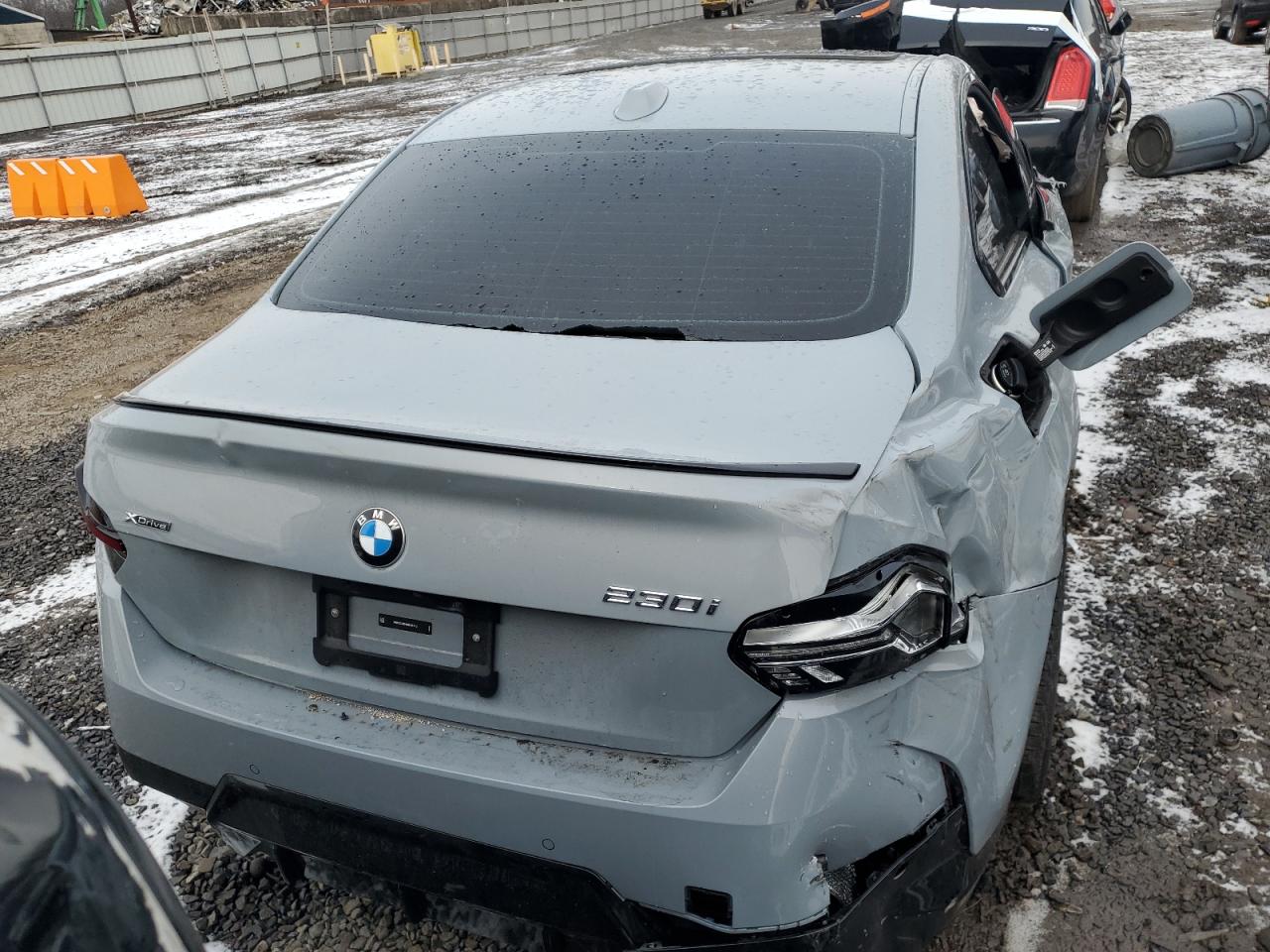 2024 BMW 2er VIN 3MW33CM01R8E41510 Copart auction photo, front end / rear end damage thumbnail 6