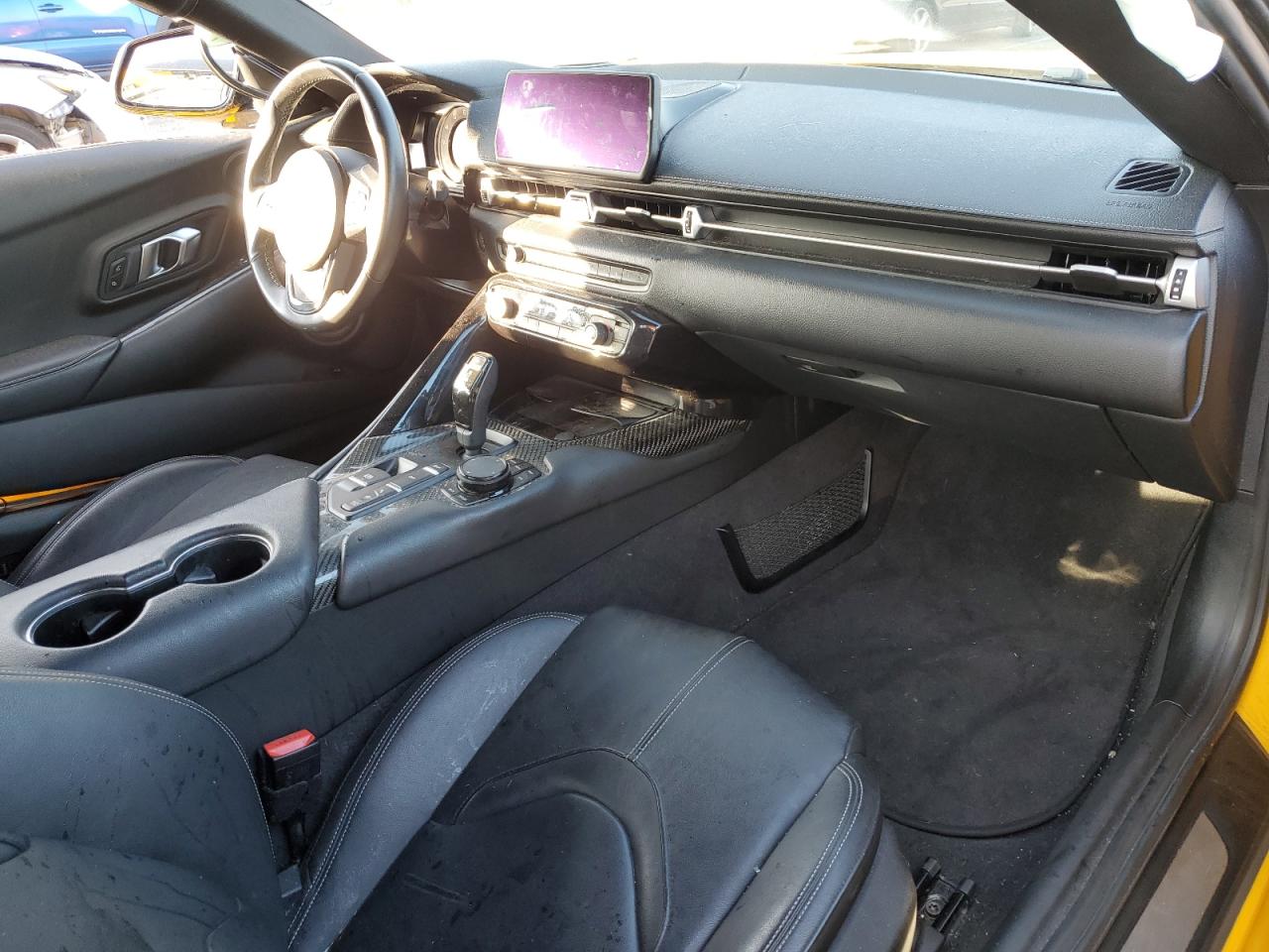 2020 Toyota Supra VIN WZ1DB4C09LW027621 Copart auction photo, side / minor dent/scratches damage thumbnail 8