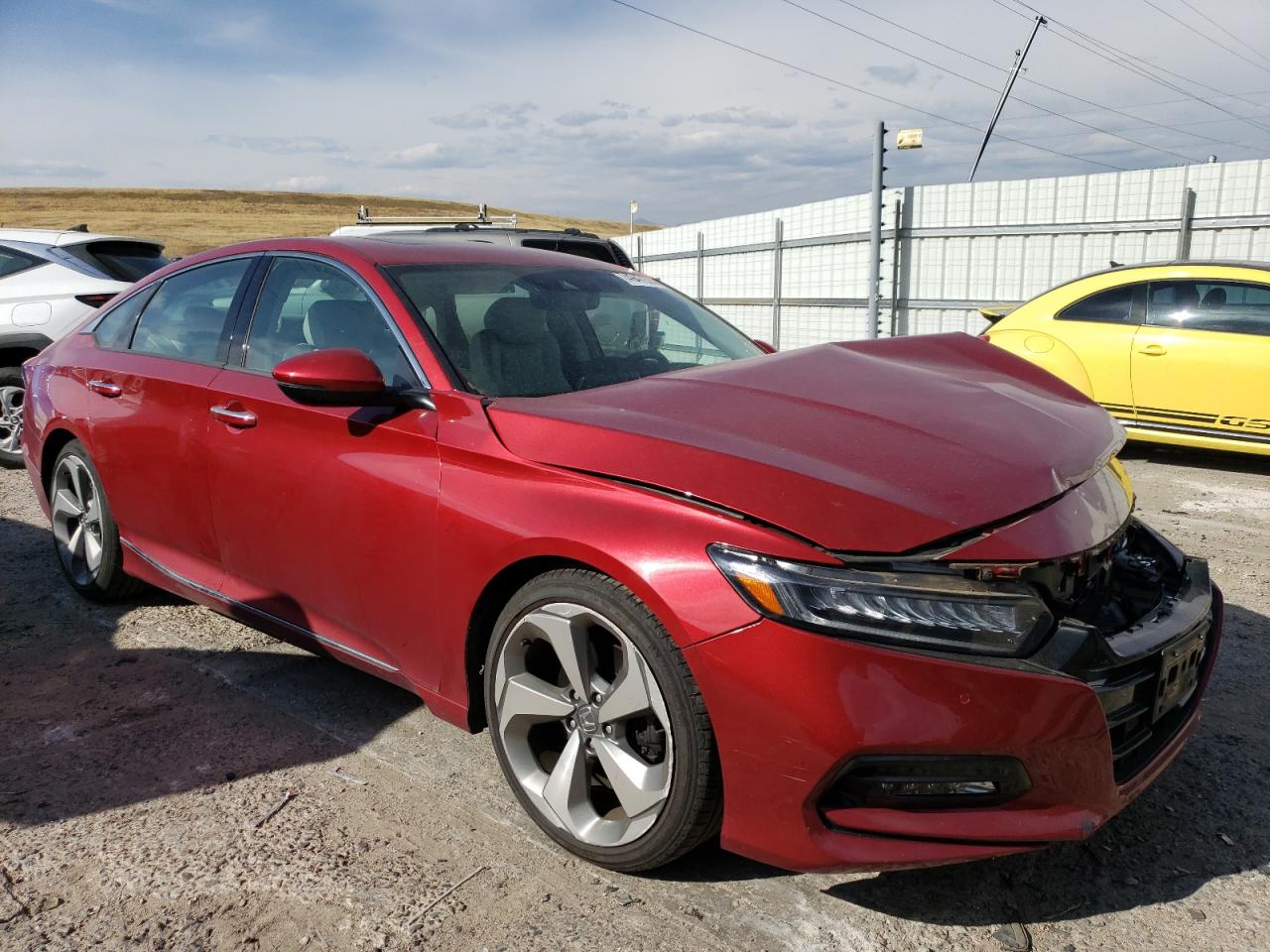 2018 Honda Accord VIN 1HGCV1F94JA197200 Copart auction photo, front end / rear end damage thumbnail 4