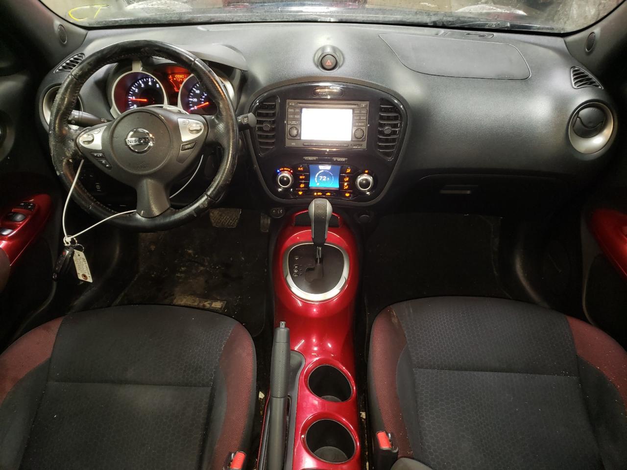 2014 Nissan Juke VIN JN8AF5MV1ET358238 Copart auction photo, rear end damage thumbnail 8