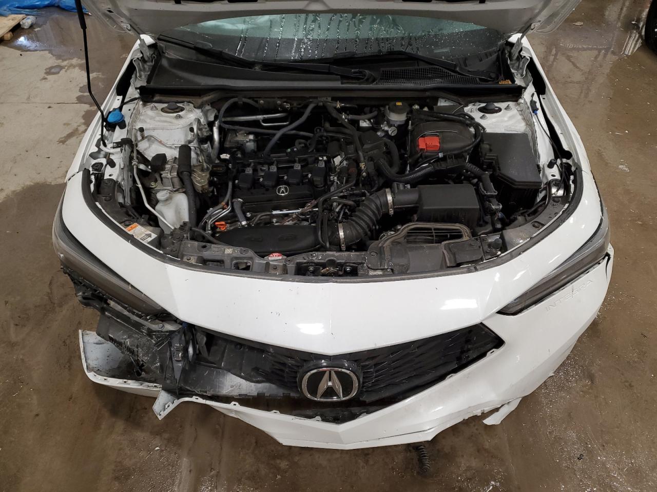 2023 Acura Integra VIN 19UDE4G73PA017555 Copart auction photo, front end damage thumbnail 11