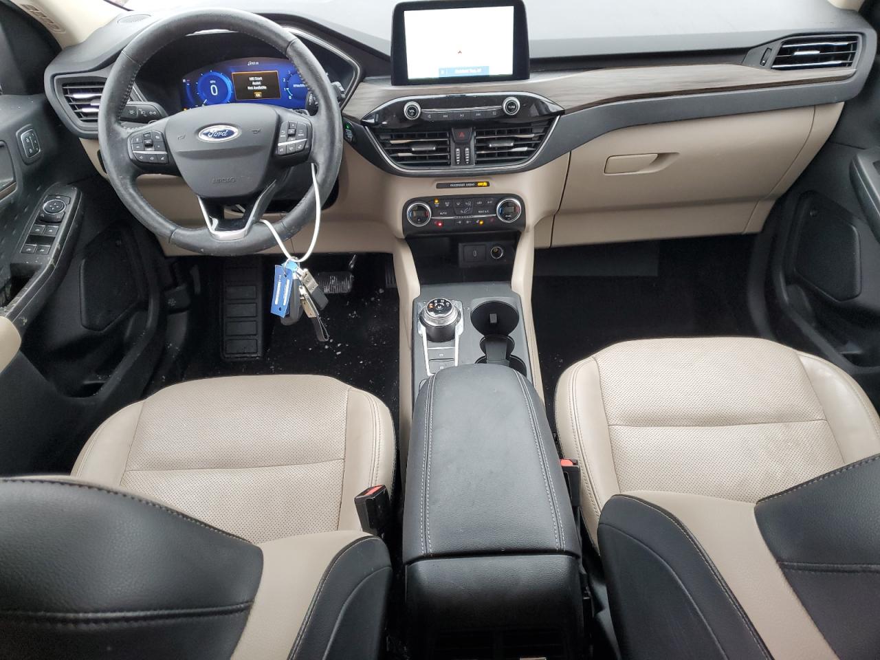 2020 Ford Escape VIN 1FMCU9J94LUA53263 Copart auction photo, side / rear end damage thumbnail 8
