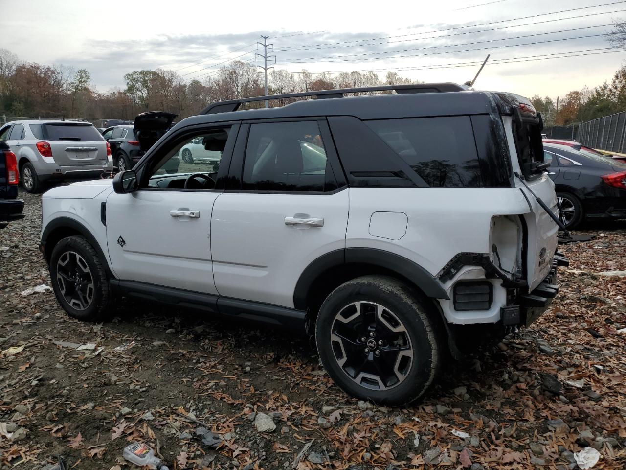 2021 Ford Bronco VIN 3FMCR9C63MRA68611 Copart auction photo, rear end damage thumbnail 2