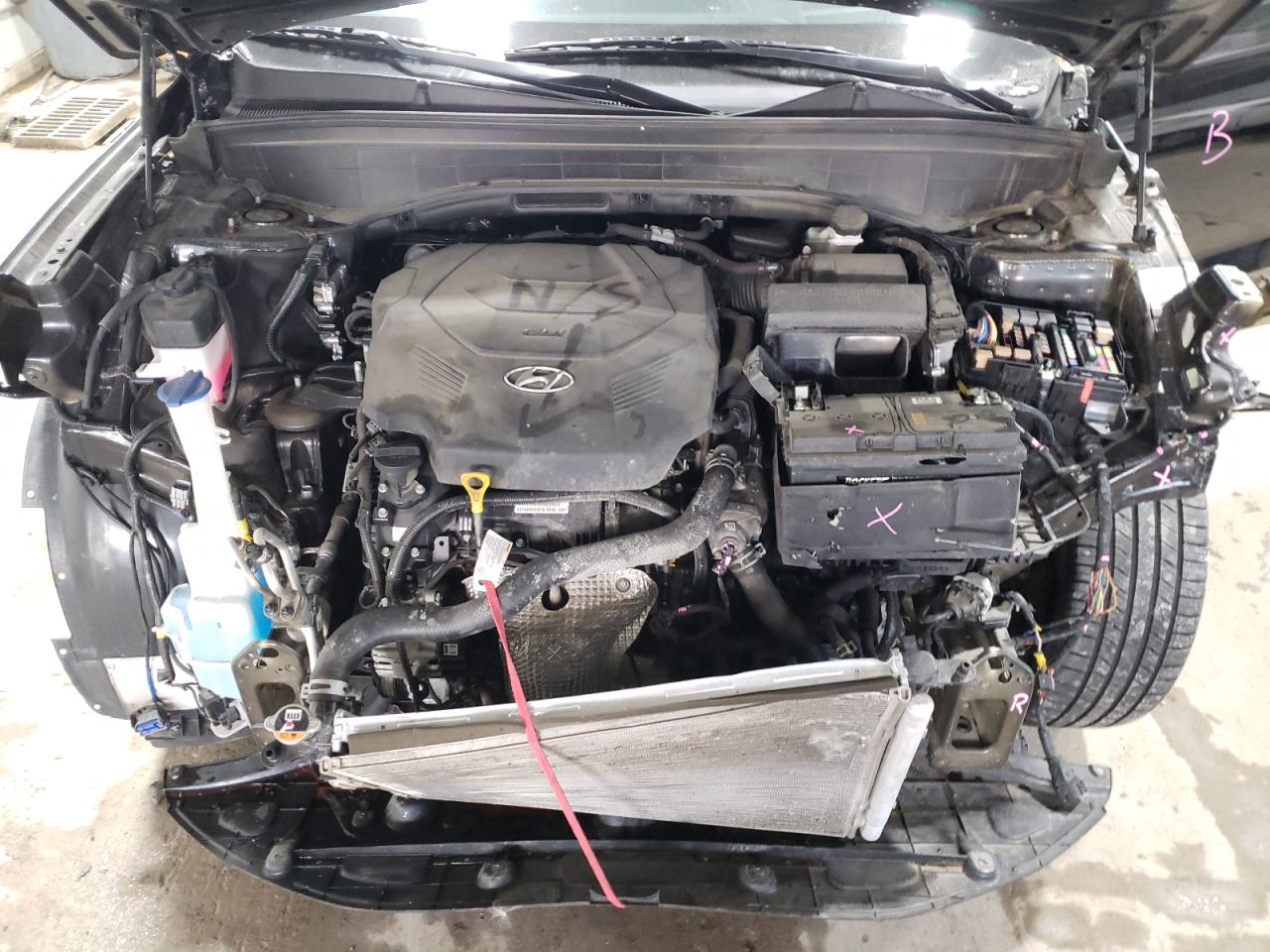 2022 Hyundai Palisade VIN KM8R7DHE8NU440215 Copart auction photo, front end damage thumbnail 12