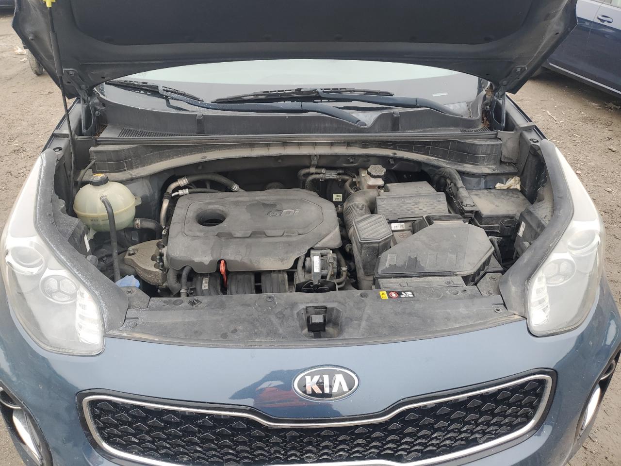 2017 KIA Sportage VIN KNDPMCAC2H7114551 Copart auction photo, vandalism / minor dent/scratches damage thumbnail 11