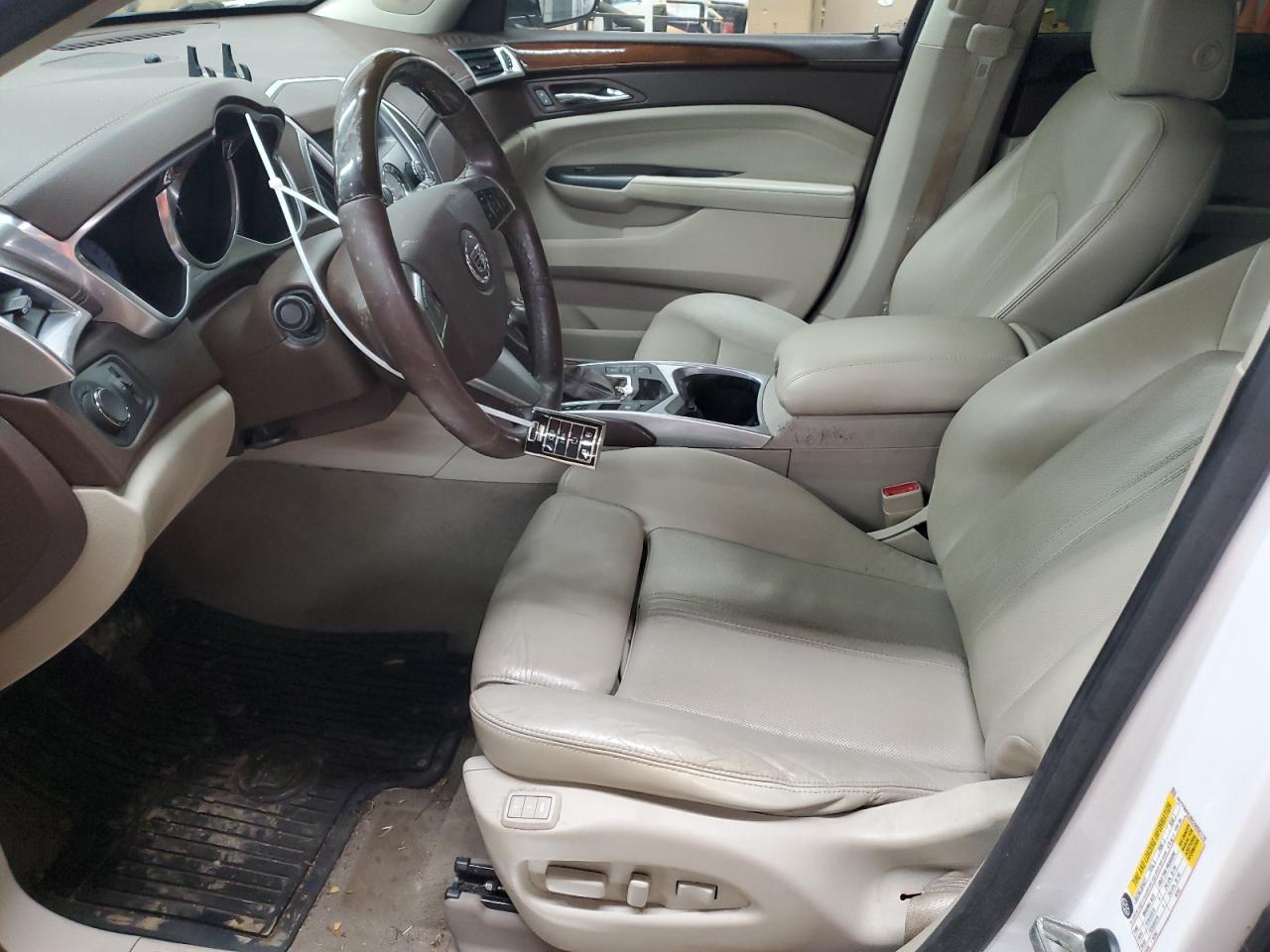 2012 Cadillac SRX VIN 3GYFNAE36CS652116 Copart auction photo, rear end / front end damage thumbnail 7